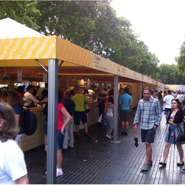36 Carpas Modelo VR para la 1a Semana de Gastronomía de Barcelona